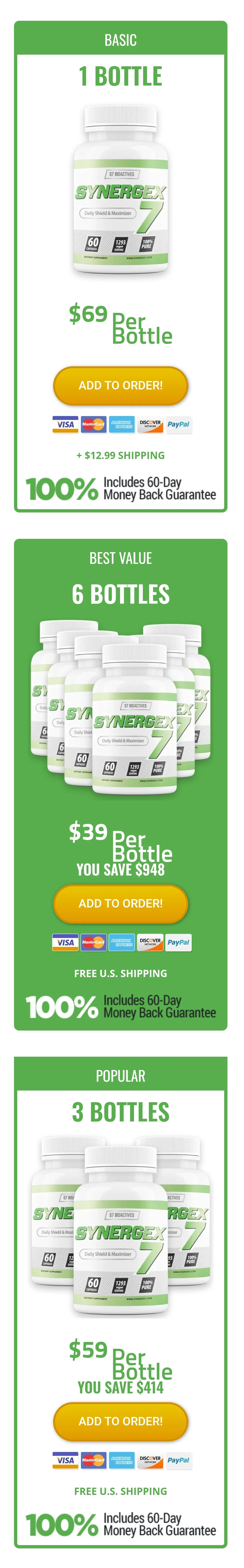 Synergex 7 Pricing